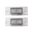 2 Feux de Plaque d'Immatriculation Pour Audi A3 A4 8D9943021