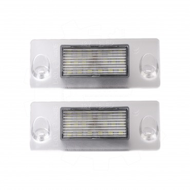 2 Feux de Plaque d'Immatriculation Pour Audi A3 A4 8D9943021