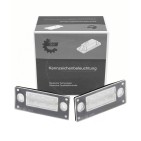2 Feux de Plaque d'Immatriculation Pour Audi A3 A4 8D9943021G