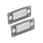 2 Feux de Plaque d'Immatriculation Pour Audi A3 A4 8D9943021G