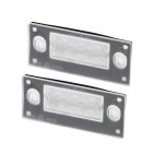 2 Feux de Plaque d'Immatriculation Pour Audi A3 A4 8D9943021G