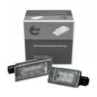 2 Feux de Plaque d'Immatriculation Pour Dacia Duster 265108990E