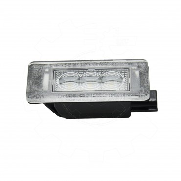 2 Feux de Plaque d'Immatriculation Pour Dacia Duster 265108990E