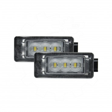 2 Feux de Plaque d'Immatriculation Pour Dacia Duster 265108990E