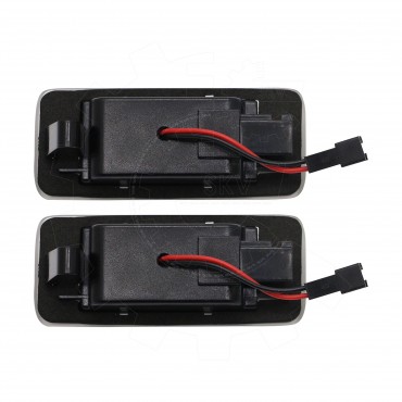 2 Feux de Plaque d'Immatriculation Pour Opel Cadillac Chevrolet GM13590043