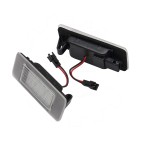 2 Feux de Plaque d'Immatriculation Pour Opel Cadillac Chevrolet GM13590043