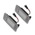 2 Feux de Plaque d'Immatriculation Pour Opel Cadillac Chevrolet GM13590043
