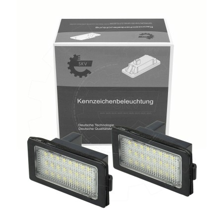 2 Feux de Plaque d'Immatriculation Pour BMW Série 7 E38 63268352424