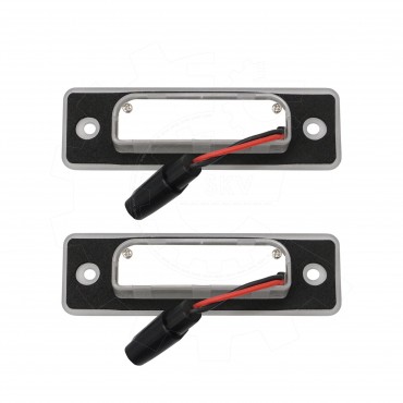 2 Feux de Plaque d'Immatriculation Pour BMW Série 5 E34 7 E32 63261378056