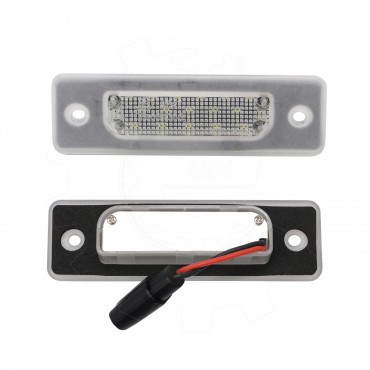 2 Feux de Plaque d'Immatriculation Pour BMW Série 5 E34 7 E32 63261378056