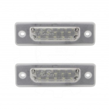 2 Feux de Plaque d'Immatriculation Pour BMW Série 5 E34 7 E32 63261378056