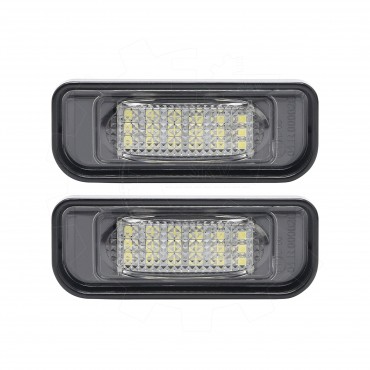 2 Feux de Plaque d'Immatriculation Pour Mercedes-Benz Classe S 2208200356