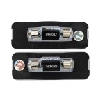 2 Feux de Plaque d'Immatriculation Pour Mercedes-Benz Classe GL M R 2518200066