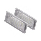 2 Feux de Plaque d'Immatriculation Pour Audi TT 8N0943021A 8N0943022A