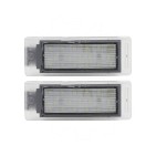 2 Feux de Plaque d'Immatriculation Pour Opel Insignia A Mokka 13502178