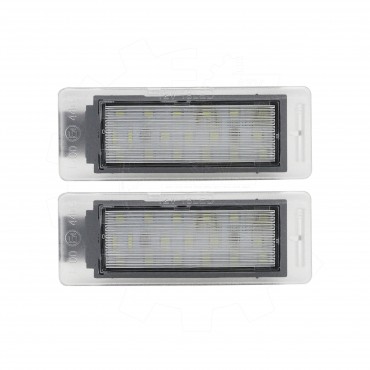 2 Feux de Plaque d'Immatriculation Pour Opel Insignia A Mokka 13502178