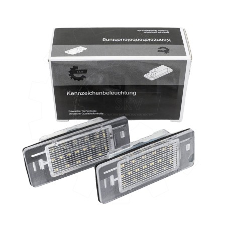 2 Feux de Plaque d'Immatriculation Pour Opel Vectra C 6223510 93180083