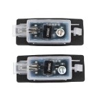 2 Feux de Plaque d'Immatriculation Pour Opel Vectra C 6223510 93180083