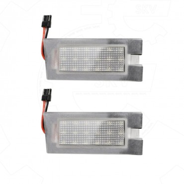 2 Feux de Plaque d'Immatriculation Pour Jeep Cherokee 68223864AA 68223864AB