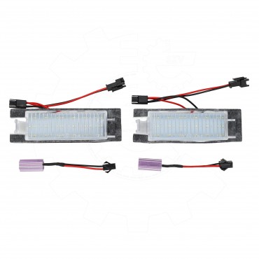 2 Feux de Plaque d'Immatriculation Pour Jeep Renegade SUV Van 68247166AA