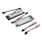 2 Feux de Plaque d'Immatriculation Pour Jeep Renegade SUV Van 68247166AA