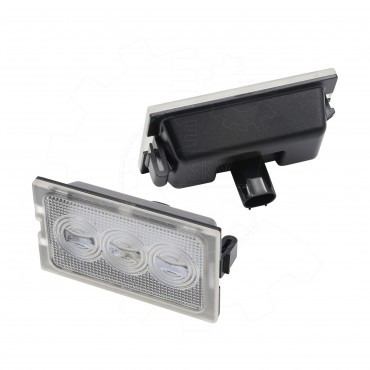 2 Feux de Plaque d'Immatriculation Pour Land Rover Discovery III IV Freelander 2