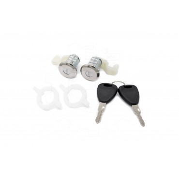 2 Barillet Serrure Porte Pour Renault Clio II 7701472806