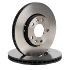 2 Disque de Frein Avant Pour Renault Captur Fluence Dacia Duster Nissan