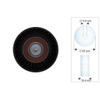 Poulie Tendeur Courroie d'Accessoire Pour Ford Galaxy Kuga II S-Max 2168593