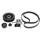 Kit Galet Courroie d'Accessoire + Poulie Damper Pour Nissan Qashqai X-Trail
