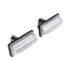 2 Feux de Plaque d'Immatriculation Pour Nissan Micra V 265108991B, 265109Y00A