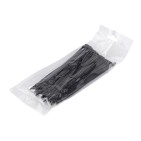 100 colliers de Serrage Cirflex Noir 2,5x150mm