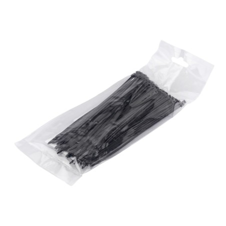 100 colliers de Serrage Cirflex Noir 2,5x150mm