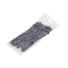 100 colliers de Serrage Cirflex Noir 3,6x150mm