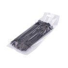 100 colliers de Serrage Cirflex Noir 4,8x200mm