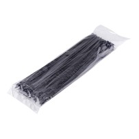 100 colliers de Serrage Cirflex Noir 4,8x300mm