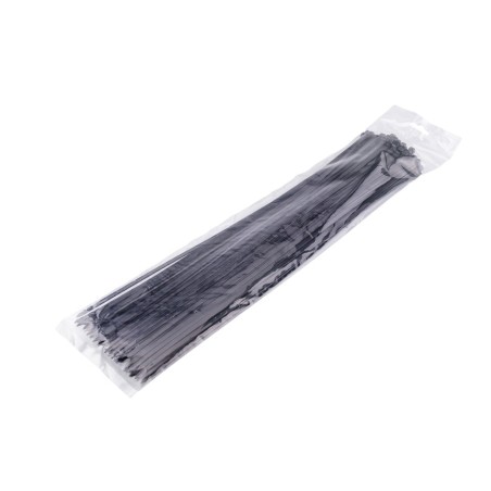 100 colliers de Serrage Cirflex Noir 4,8x450mm