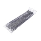 100 colliers de Serrage Cirflex Noir 7,6x450mm