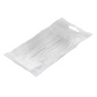 100 colliers de Serrage Cirflex Blanc 2,5x100mm