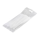 100 colliers de Serrage Cirflex Blanc 2,5x150mm