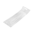 100 colliers de Serrage Cirflex Blanc 3,6x200mm