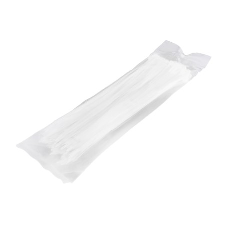 100 colliers de Serrage Cirflex Blanc 3,6x250mm