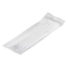100 colliers de Serrage Cirflex Blanc 7,6x300mm