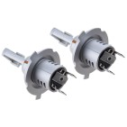 2 Ampoules H4 LED P43t-38 3500K Pour Mercedes-Benz Classe E T-Model