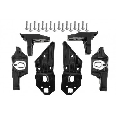 2 Support de Phare Avant Gauche+Droit Pour Mercedes-Benz Classe B