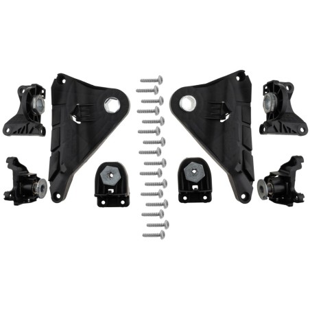 2 Support de Phare Avant Gauche+Droit Pour Mercedes-Benz Classe C