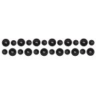 20 Clips Garniture de Portes Pour Fiat Toyota Suzuki 71741883, 71768111