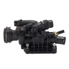Boitier Thermostat d'Eau Pour Peugeot Opel Fiat Citroën 9813021980, 9812113780