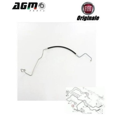 Tuyau de Direction Assistée Pour Fiat Ducato 1341400080, 1317128080, 1317127080