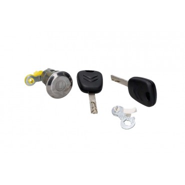 Barillet Serrure de Porte Avant Gauche Pour Peugeot Toyota Citroën 1608746380